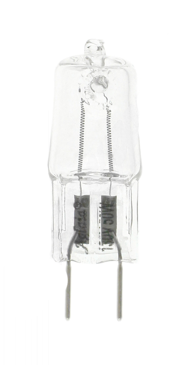 WG02F04380 - Genuine OEM GE Microwave Halogen Light Bulb, 50W/130V